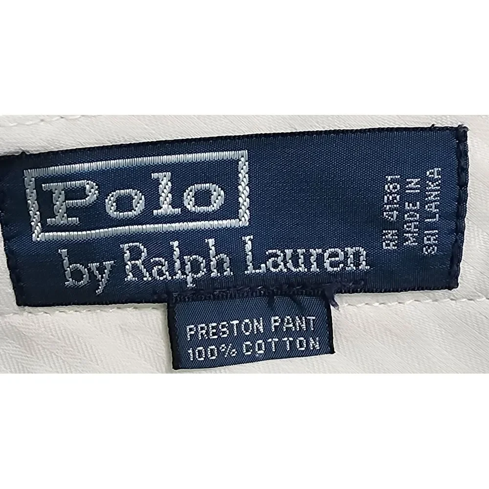 Polo Ralph Lauren Men's Preston Pant‎ Khaki Chinos Casual Trousers 38/38
